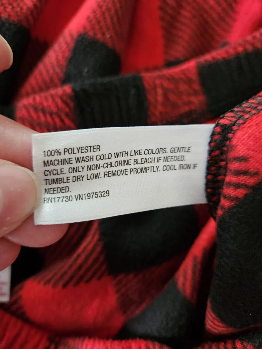 Wondershop Fleece Buffalo Plaid Sleepwear Pants
